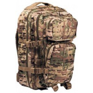 Рюкзак 30L Tactical Outdoor Military Assault 45x20x25cm, мультикам (052CP)